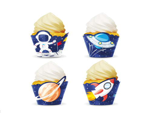 Cupe pentru prăjituri Cosmos - 8 buc.