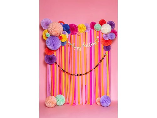 Banner pentru ziua de naștere fericită - 100 x 18 cm - 1 buc.