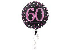 Balon din folie - a 60-a aniversare - 43 cm - 1 buc.