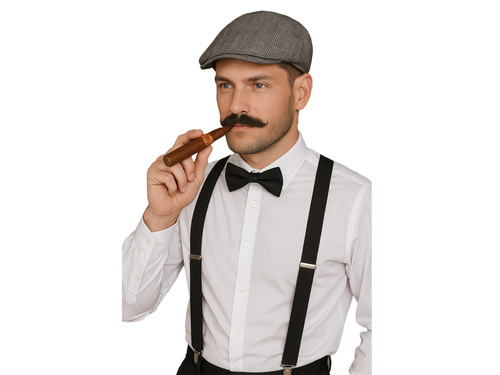 Set gangster negru - 1 set.