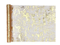 Decorațiune de masă lucioasă - auriu - 28 cm x 5 m - 1 buc.