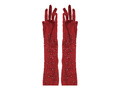 Mănuși roșii cu cristale