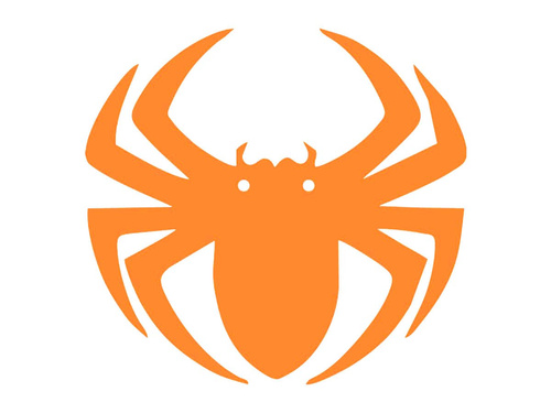 Păianjen de hârtie Halloween 13-15 cm - 1 buc.