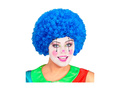 Peruca clovn curly albastru deschis afro păr