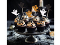 Halloween fantomă cupcake picks - 6 buc.