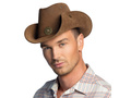 Pălărie de cowboy maro - 1 buc.