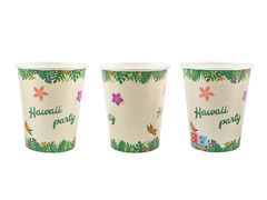Pahare de petrecere Hawaii - 250 ml - 6 buc.