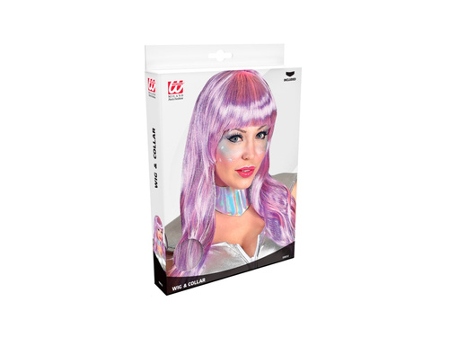 Peruca Space Girl cu guler