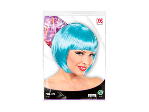 Peruca albastră Chanel