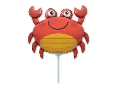 Balon din folie pentru Krab stick - 36 cm - 1 buc.