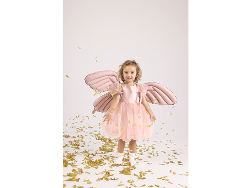 Balon de folie cu aripi de fluture roz - 102 x 50 cm - 1 buc.