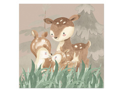 Șervețele pentru aniversare „Animăluțele Pădurii” – 33 cm – 20 de bucăți.