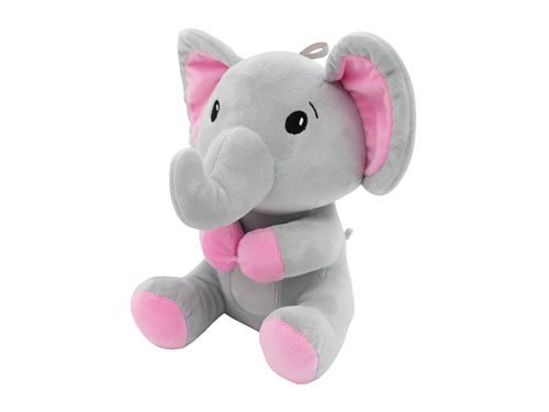 Greutate pentru baloane umplute cu heliu – Elefant roz – 170 g.