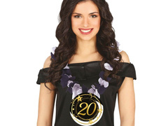 Colier aniversare 20 de ani - 1 buc.