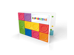 Invitație aniversară Blocuri - 6 buc.