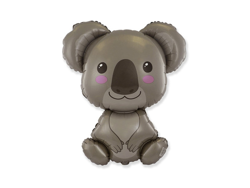 Balon din folie Koala stick - 30 x 26 cm - 1 buc.