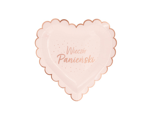 Farfurii de seară pentru femei - 23 cm - 6 buc.