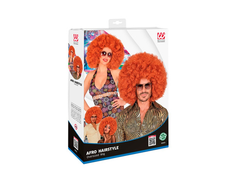 Redhead peruca afro mare