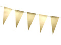 Ghirlandă Flagstaff aur - 215 cm - 1 buc.