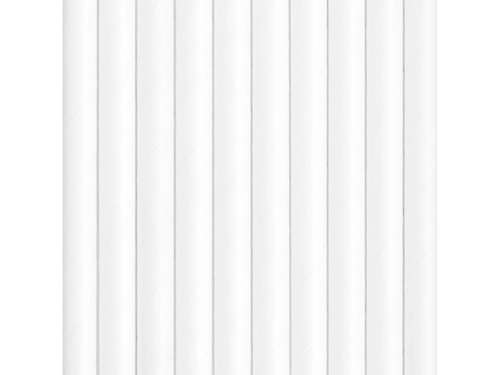 Paie tub alb - 10 buc.