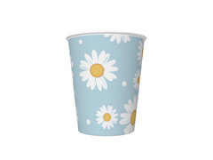 Cupe aniversare Daisies - 250 ml - 6 buc.