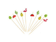 Scobitori Popsicle modele mixte - 12 cm - 10 buc.