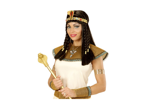 Bandă egipteană luxoasă cu șarpe și bijuterii