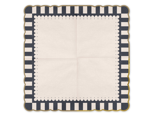 Șervețele cu dungi - 33x33 cm - 12 cm