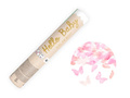 Fată sau băiat tub de fotografiere? - fluturi roz - 20 cm - 1 buc.