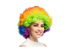 Peruca multicoloră Afro Groove