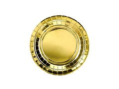 Farfurii de aur - 23 cm - 6 buc.