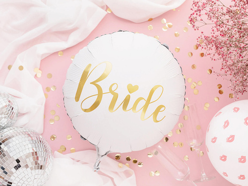 Balon cu folie Mireasă pentru Noaptea Doamnelor - 35 cm - 1 buc