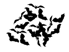 Confetti liliac Halloween - 25 buc.