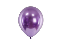 Baloane latex violet lucios - 30 cm - 10 buc.
