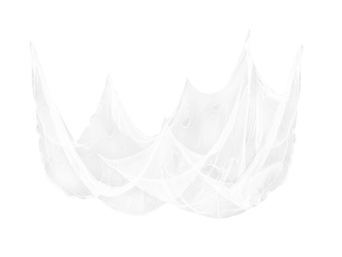 Plasă albă de Halloween - 76 x 300 cm - 1 buc.