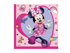 Șervețele aniversare Minnie Mouse - 33 cm - 20 buc.