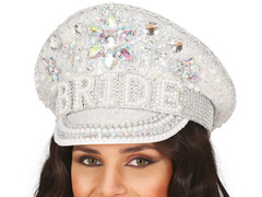 Șapcă de mireasă cu cristale - 1 buc.