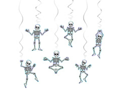 Schelete de Halloween - 6 buc.