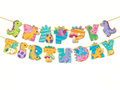 Ghirlandă Dinosaur Happy Birthday - 500 cm - 1 buc.
