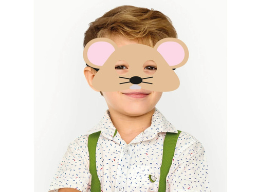 Mască din fetru Mouse - 1 buc.