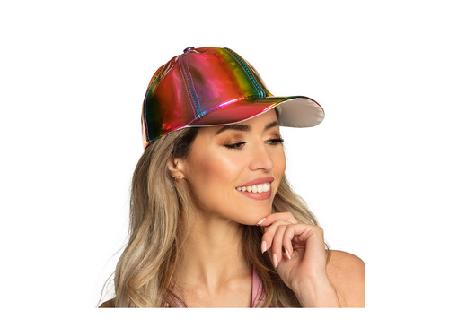 Capac holografic curcubeu