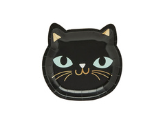 Farfurii Black Cat - 18.5cm x 20.5cm - 8 buc.