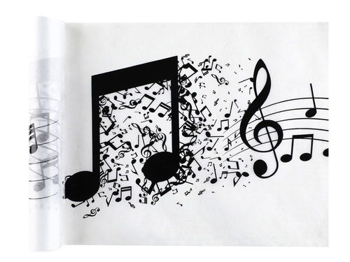 Panglică albă Pentacle - 30 cm x 5 m - 1 buc.