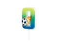 Lumânare cu număr de fotbal - 0 - 1 buc.