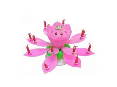 Lumânare de joc - dans - roz