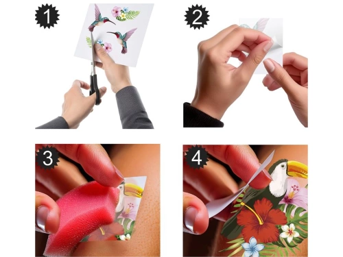 Tatuaje lavabile Hawaii