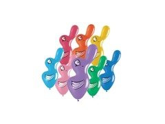 Forme balon Duckies mix de culori - 5 buc