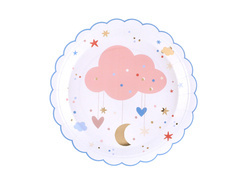 Farfurii de hârtie Sweetheart - 23 cm - 10 buc.