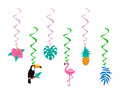Aloha Party Decorațiuni suspendate pentru ziua de naștere hawaiiană - 6 buc.