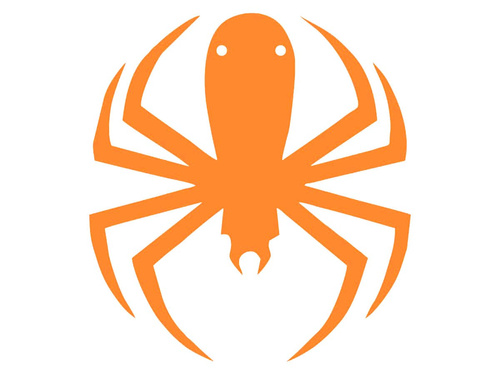 Păianjen de hârtie Halloween 13-15 cm - 1 buc.